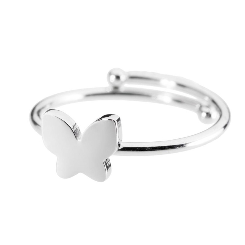 Anello con farfalla