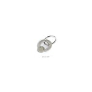 S.STEEL KEY RING S.Steel keyring, mat finishing with black enamel writting :"Per dirti ...che sei la mia famiglia"Diameter 3.2