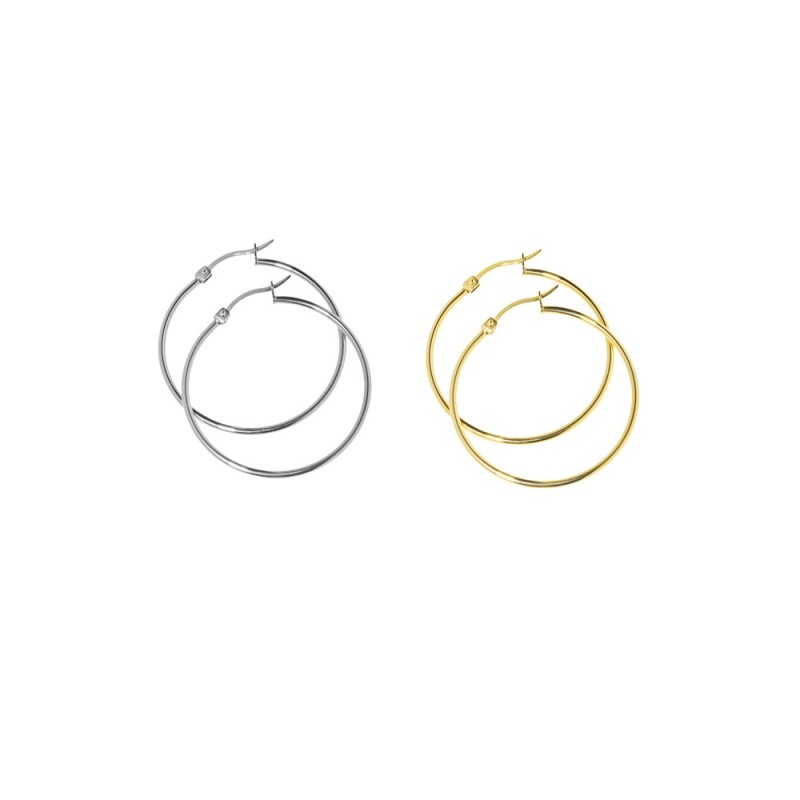 Orecchini a cerchio 35mm
