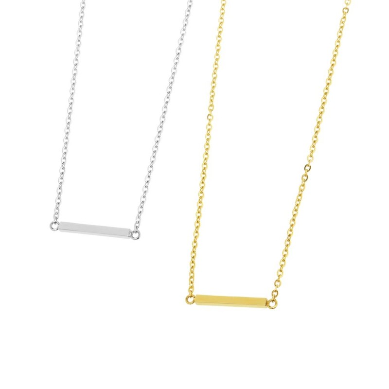 Collana con barretta