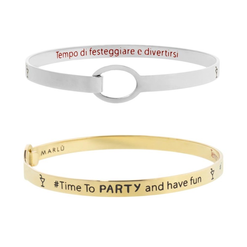 Bracciale rigido cocktail