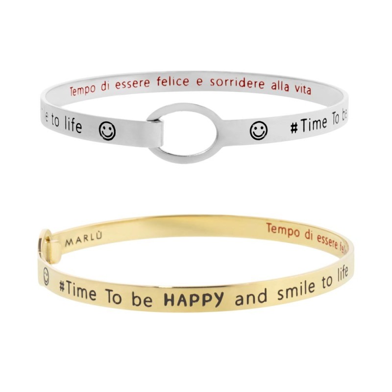 Bracciale rigido smile