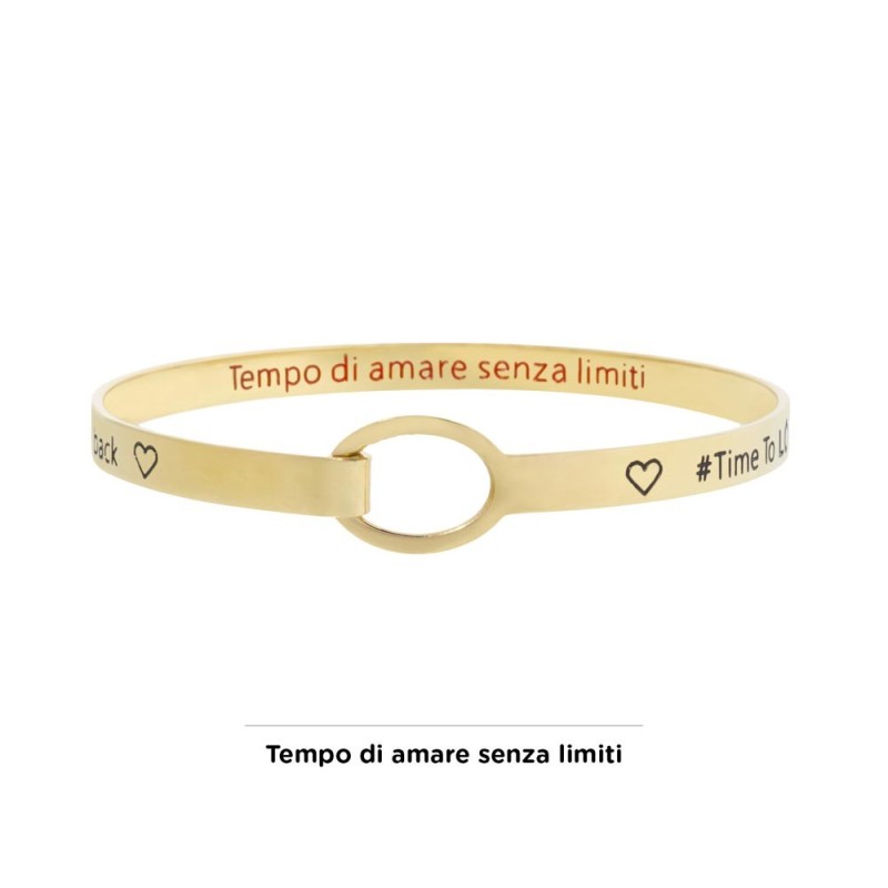 Bracciale rigido cuore