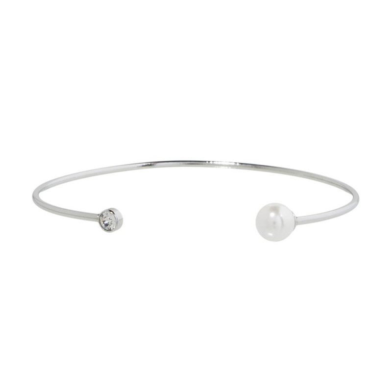 Bracciale rigido con perla