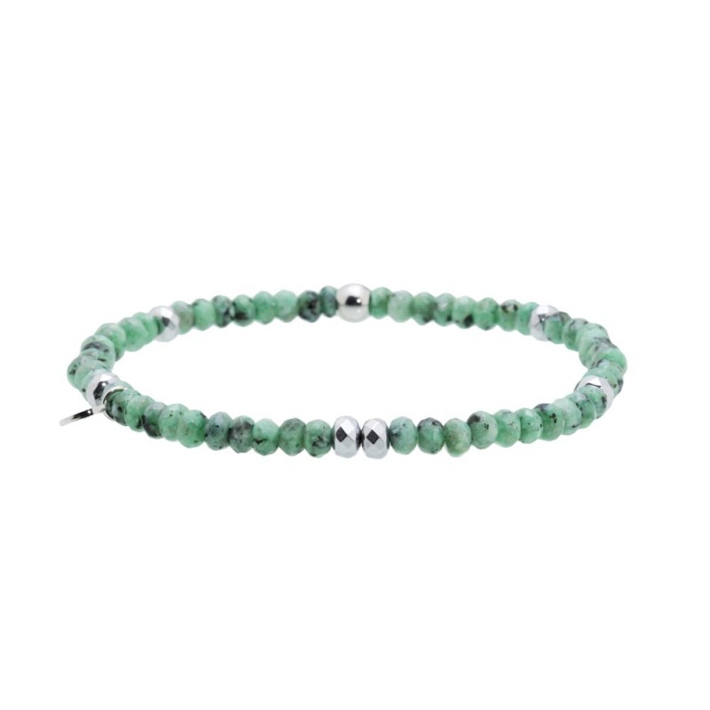 Bracciale elastico in agata