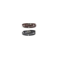 Bracciale cuoio due giri