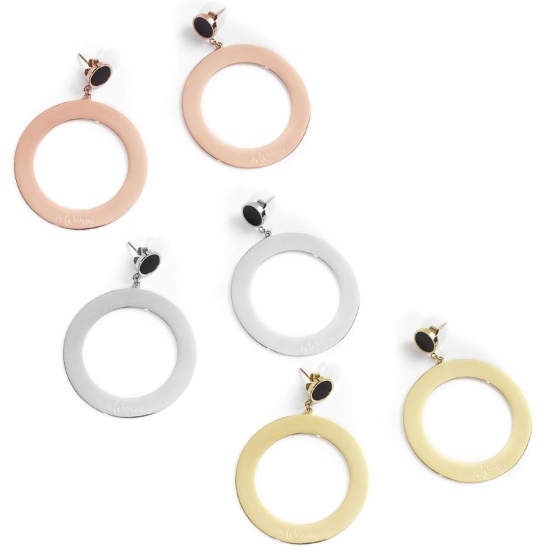 ROUND PENDANT EARRINGS ROUND PENDANT EARRINGS