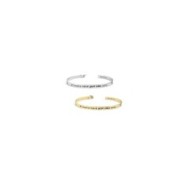 Bracciale rigido timeto have good vibes
