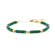 Bracciale con pietre a rondelle