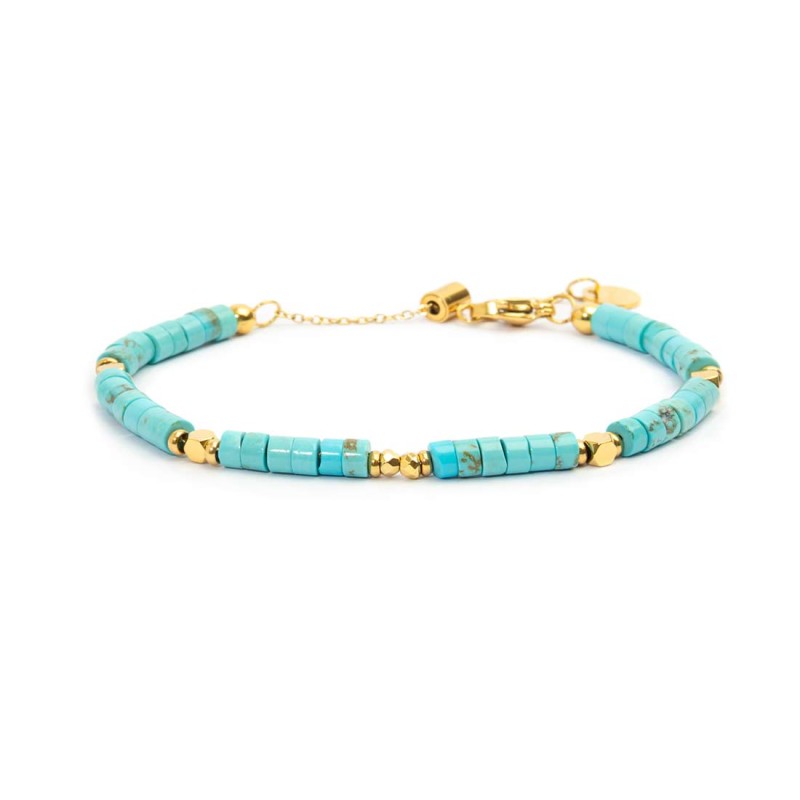 Bracciale con pietre a rondelle