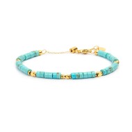 Bracciale con pietre a rondelle