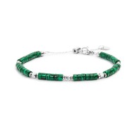 Bracciale con pietre a rondelle