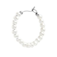 OR MONO CERCHIO CON PERLINE DI MADRE PERLE