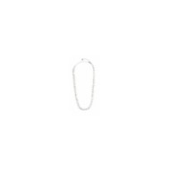 Collana con perle di fiume e collana con dischetti di pietre