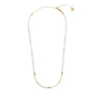 Collana con pendente e collana con pietre a rondelle