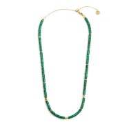 Collana con pendente e collana con pietre a rondelle