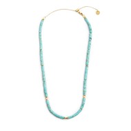 Collana con pendente e collana con pietre a rondelle