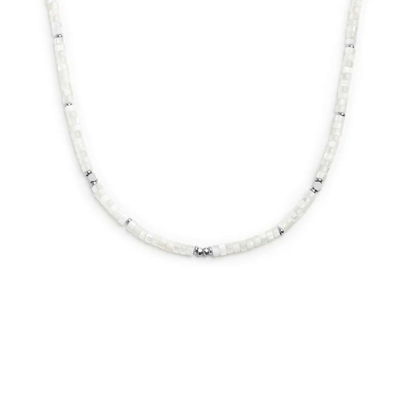 Collana con pendente e collana con pietre a rondelle