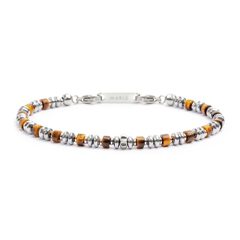 Bracciale con pietre a rondella e bracciale con sodalite