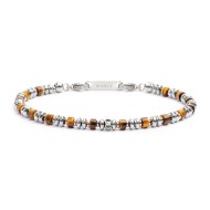 Bracciale con pietre a rondella e bracciale con sodalite