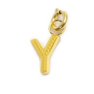 Bracciale con perle di fiume e bracciale a sfere con charm lettera cristalli