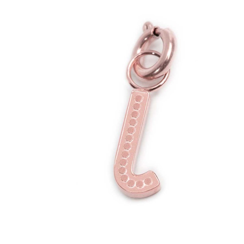 Bracciale con perle di fiume e bracciale a sfere con charm lettera cristalli