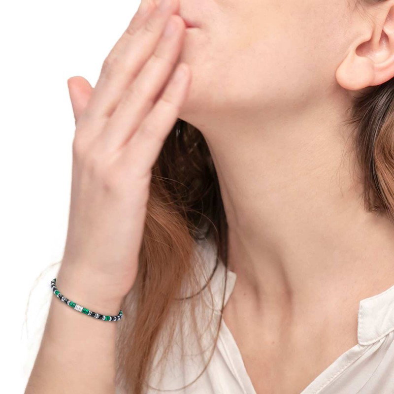 Bracciale con ancora e bracciale con malachite