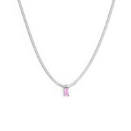 CN SNAKE PIATTA CON CZ BAGUETTE