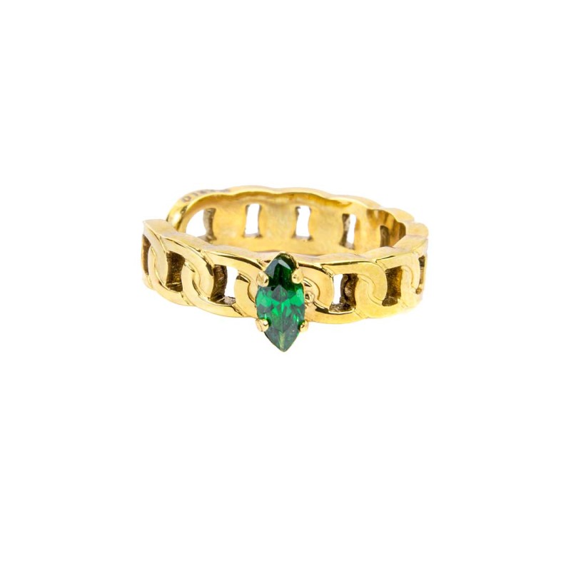 OR MONO EARCUFF GRUMETTA CON CRISTALLO