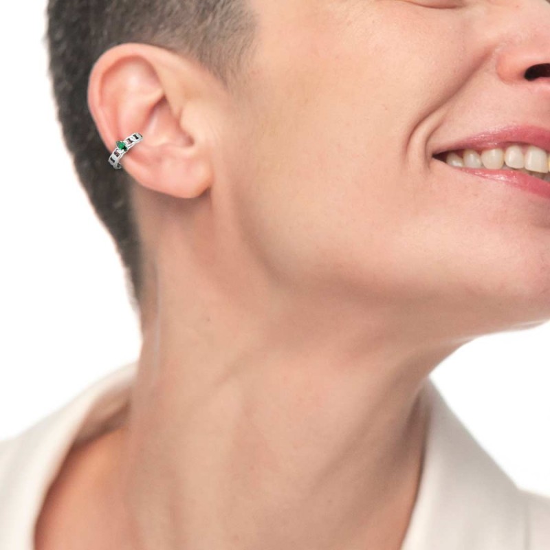 OR MONO EARCUFF GRUMETTA CON CRISTALLO