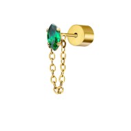 OR MONO CON CZ E CATENA PENDENTE