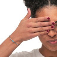 Bracciali con zirconi baguette