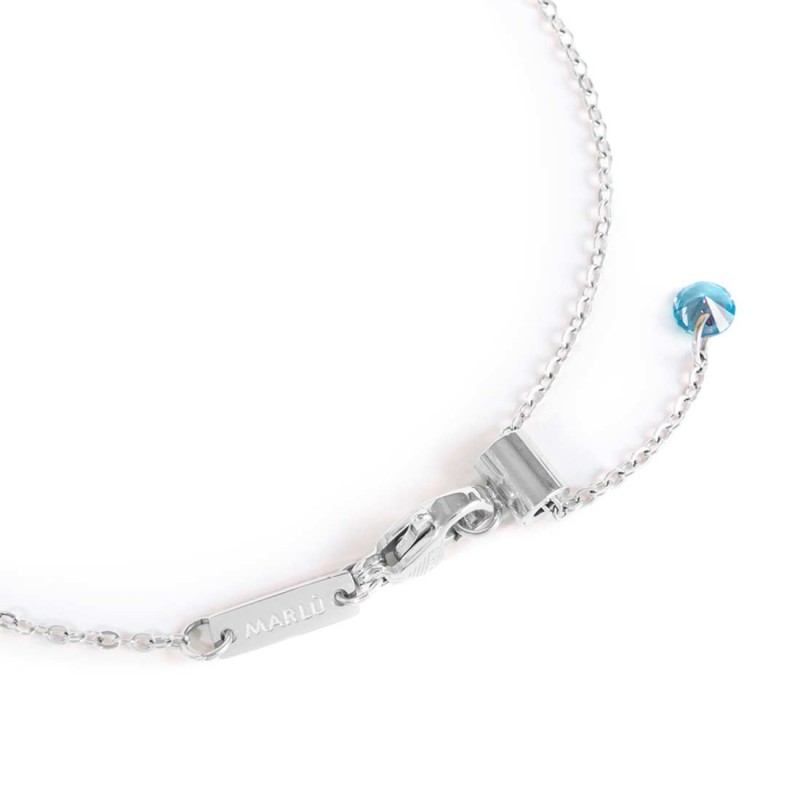 Bracciale con zirconi e smalto