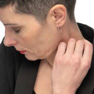 OR MONO OVALE CON CZ E SMALTO