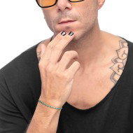 BR CON PERLINE A TUBO TURCHESI ED EMATITE