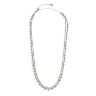 COLLANA CATENA SNAKE QUAD E GRUM CON SFERE