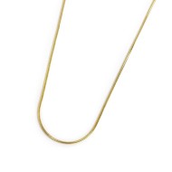 Collana catena snake quadrata