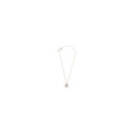 COLLANA 50CM CAT PERLE CON PEND ROSA CON CRIST