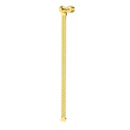 Orecchino pendente con catena snake