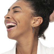 OR ACC MONO CERCHIO CON PIUMA E SFERA