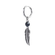 OR ACC MONO CERCHIO CON PIUMA E SFERA