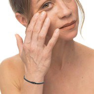 BR ACC TENNIS NERO ELEMENTO CENTRALE