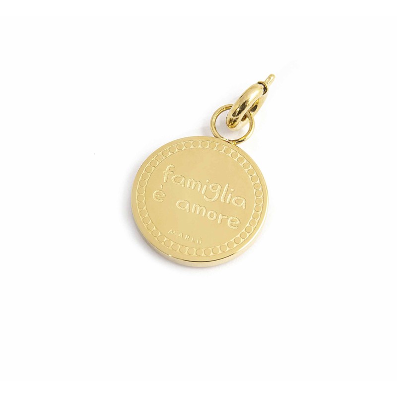 CHARM CON CANE E CRISTALLI