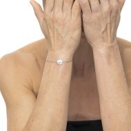 BR ACC CAT GRUMETTA CON SFERE E PERLA IRR.