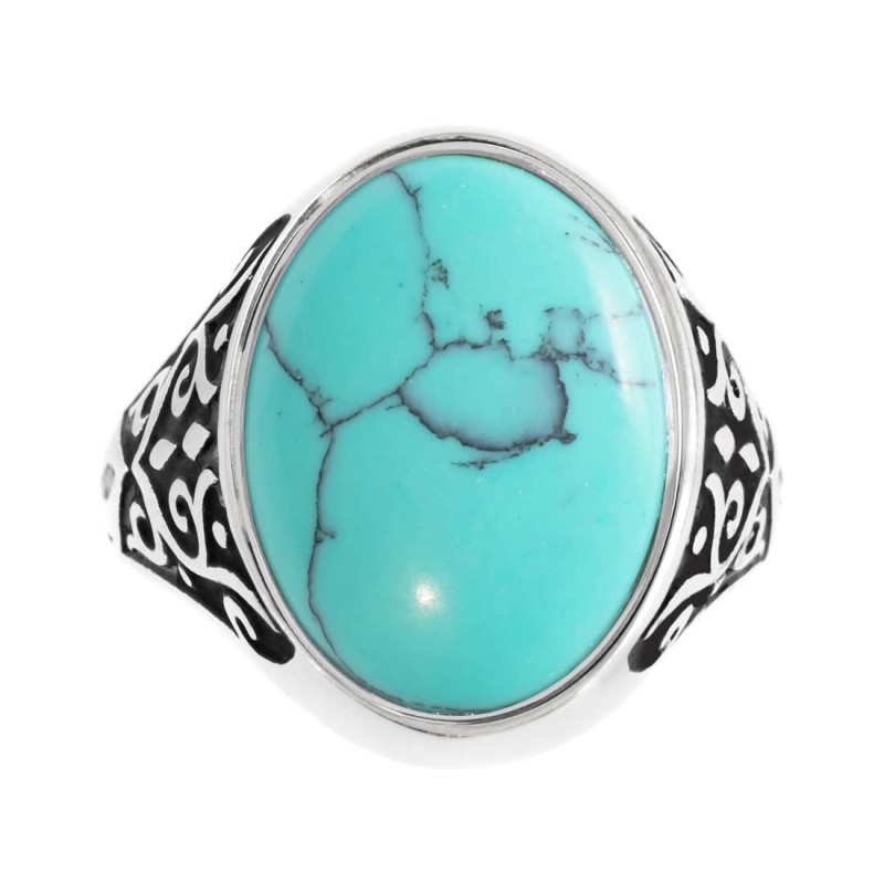 Piastrina ovale in pietra changy