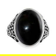 PIASTRINA OVALE PIETRA COMPOSITA BOMBATA