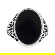 MAT S.STEEL OVAL PLATE BLACK ENAMEL Mat s.steel oval plate 15,30*20 mm, 1,50 mm thickness, on the front side black enamel, on th