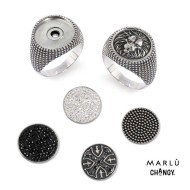 ANELLO ACC TONDO PUNTINATO