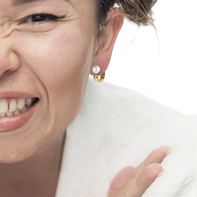 OR ACC MONO CERCHIO D1,8CM CON CHIUSURA PERLA