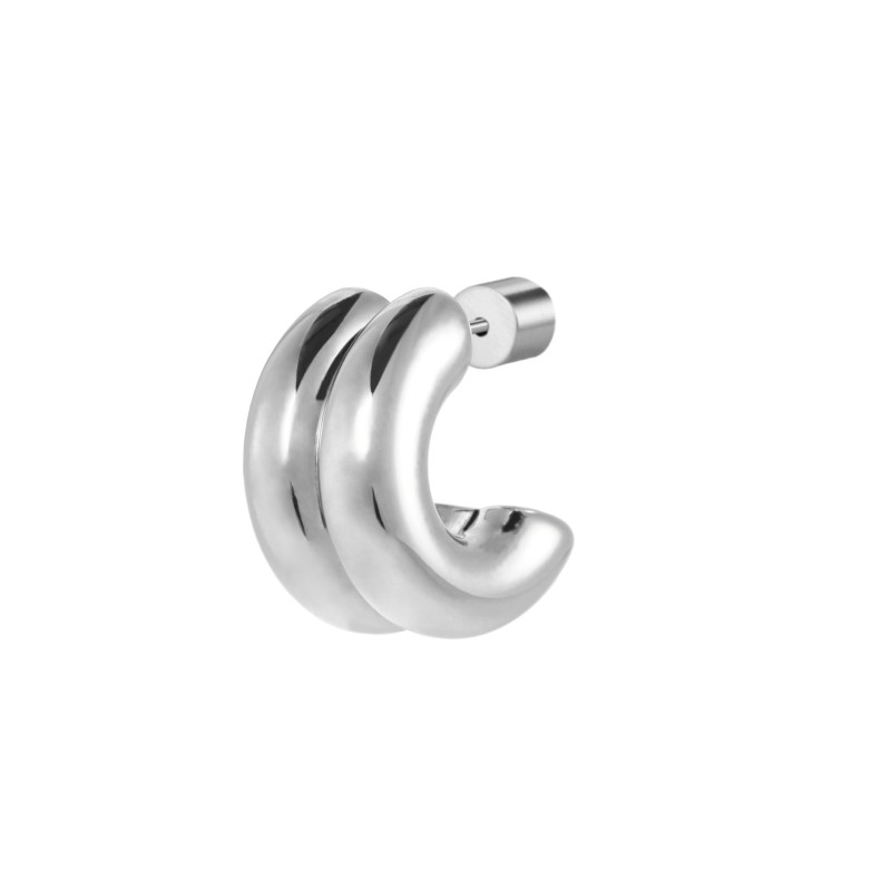 OR ACC MONO CERCHIO DOPPIO D1,4CM CON CHIUSURA PERLA